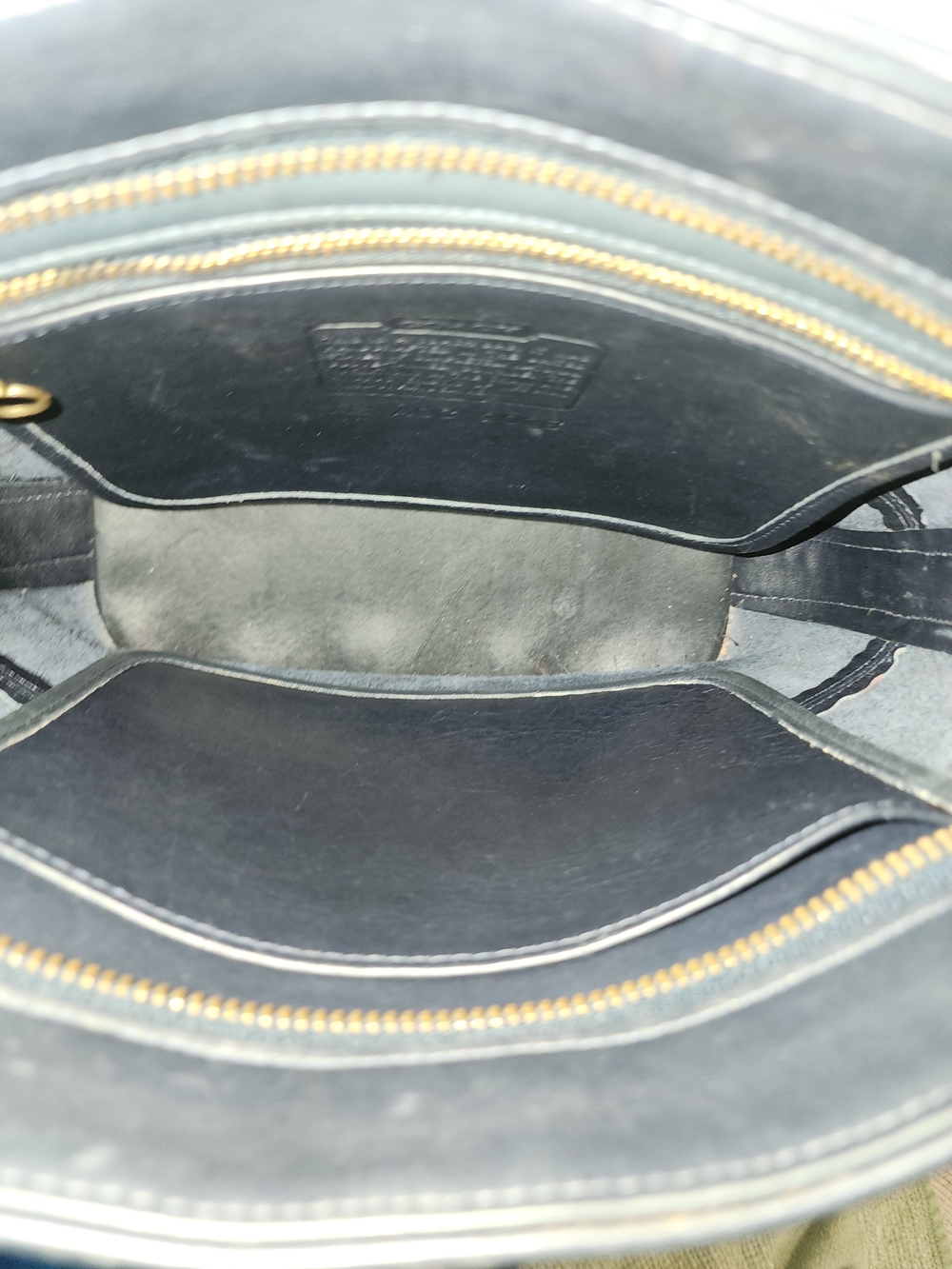Coach Tribeca Vintage Leather Shopper Tote with Gold Hardware 1998 United States - Picture 13 of 13